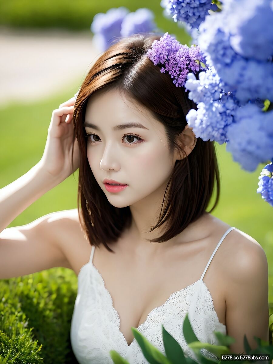AI美女- 花園