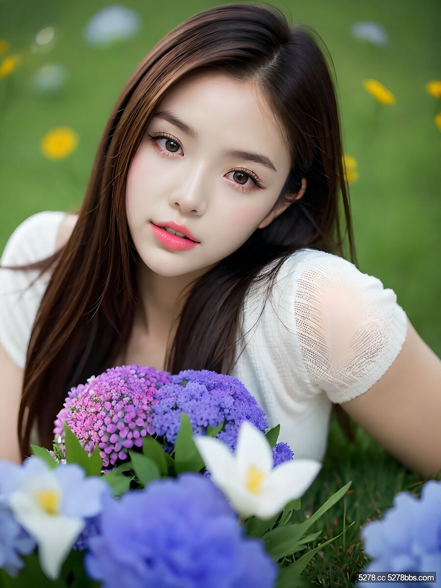 AI美女- 花園