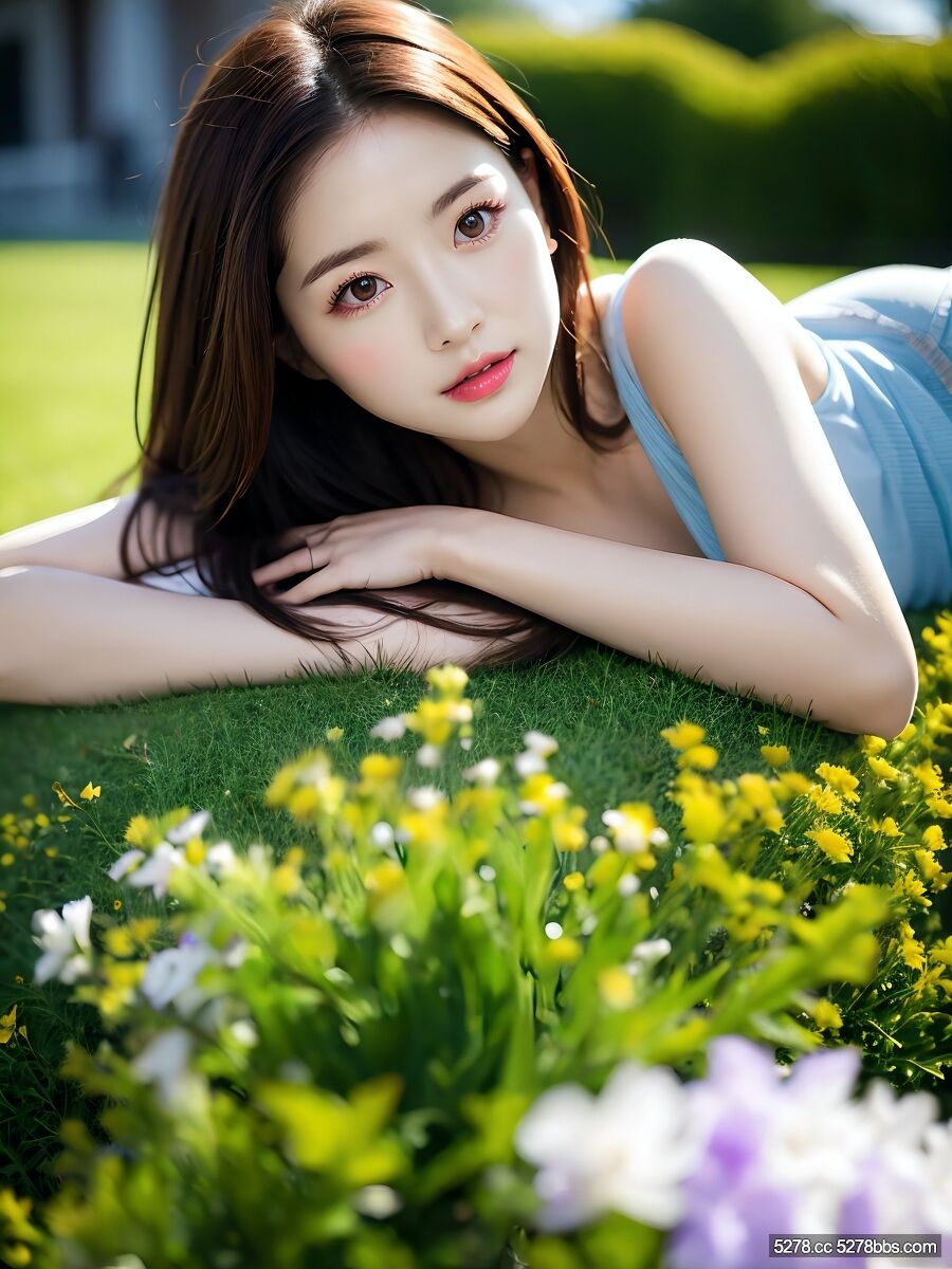 AI美女- 花園