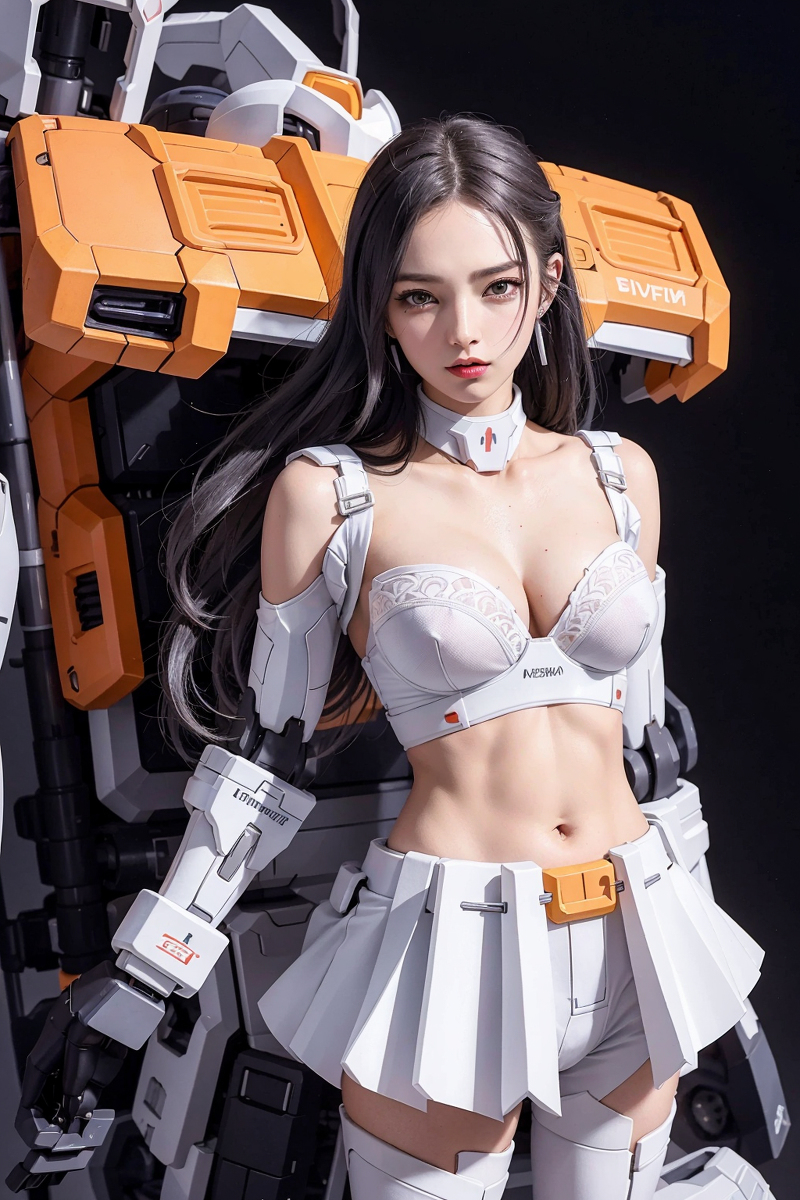 AI生成美女~機甲娘