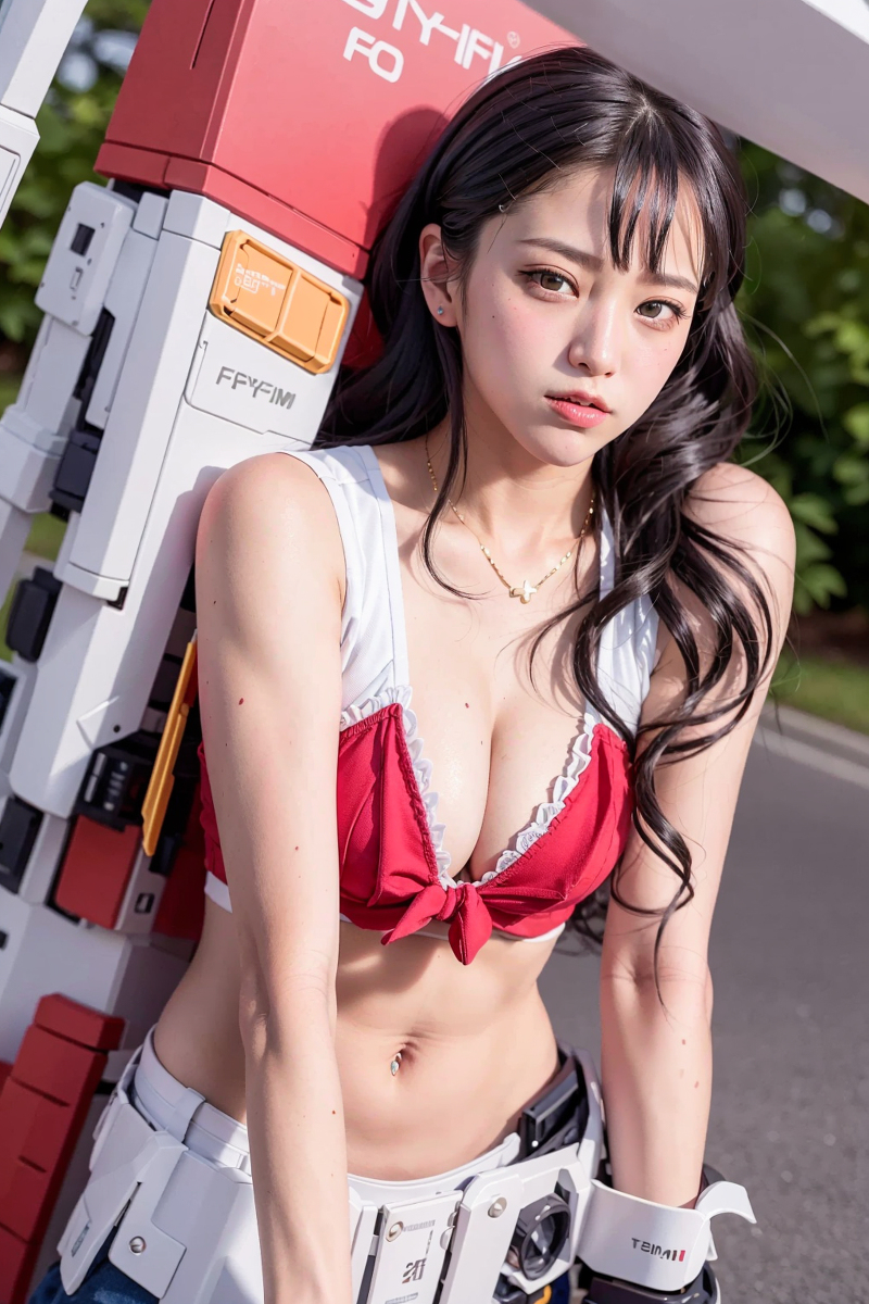 AI生成美女~機甲娘