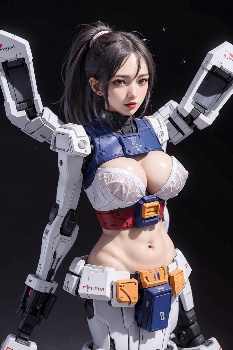 AI生成美女~機甲娘