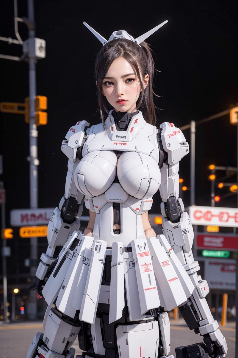 AI生成美女~機甲娘