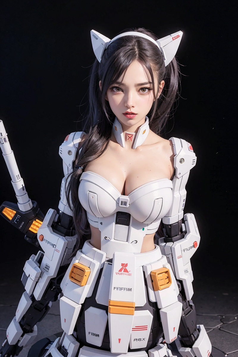 AI生成美女~機甲娘
