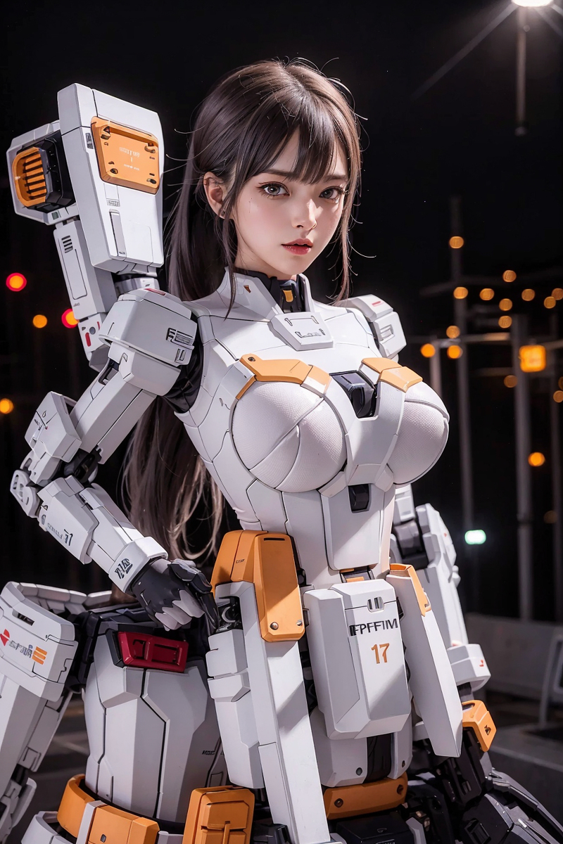 AI生成美女~機甲娘