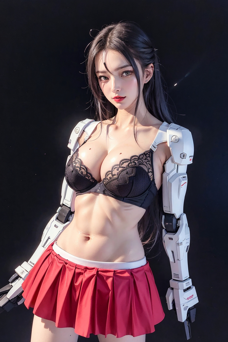 AI生成美女~機甲娘