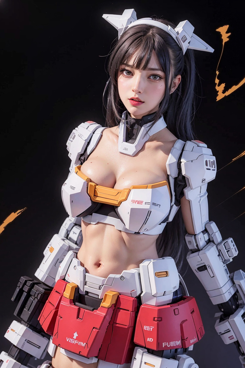 AI生成美女~機甲娘