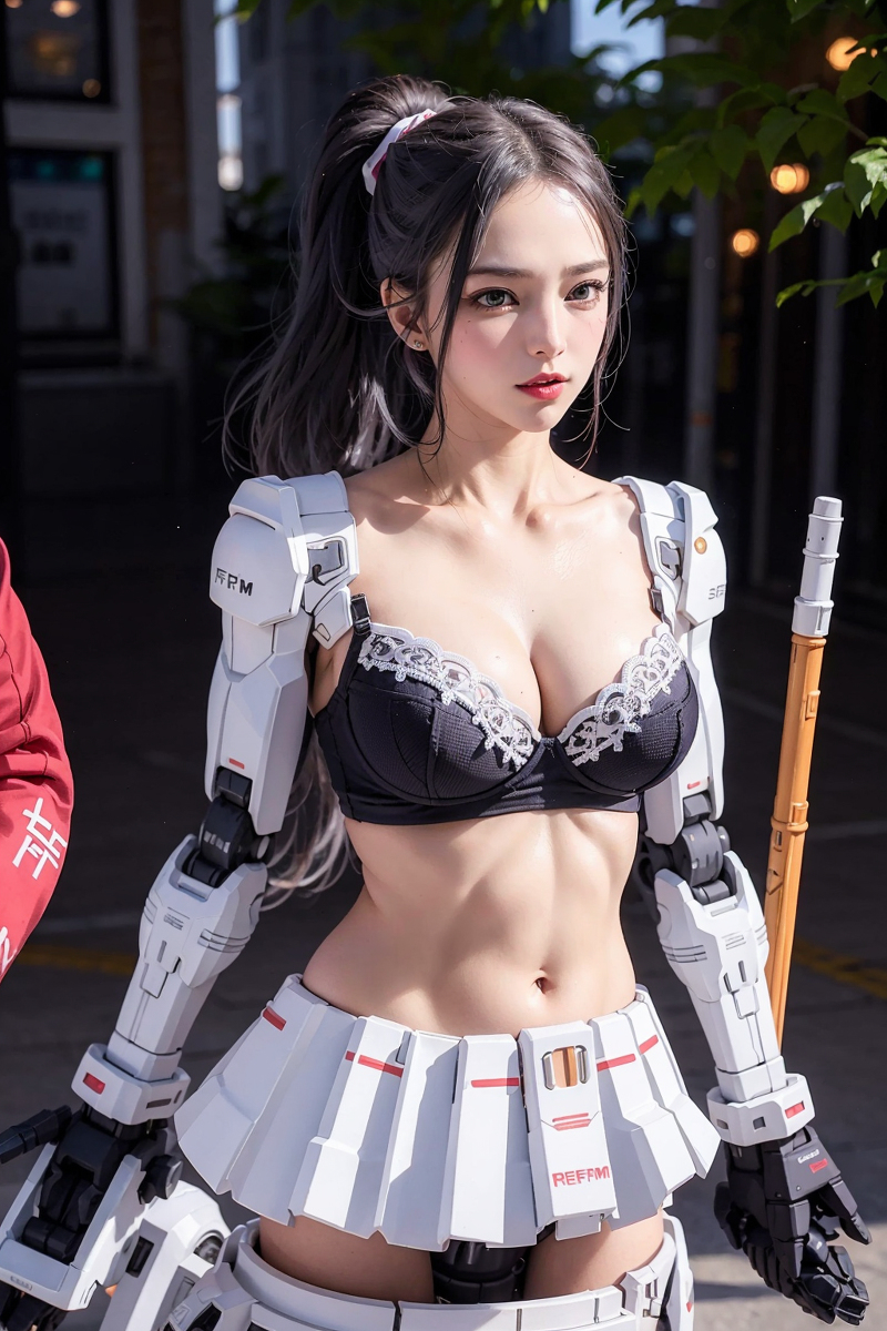 AI生成美女~機甲娘