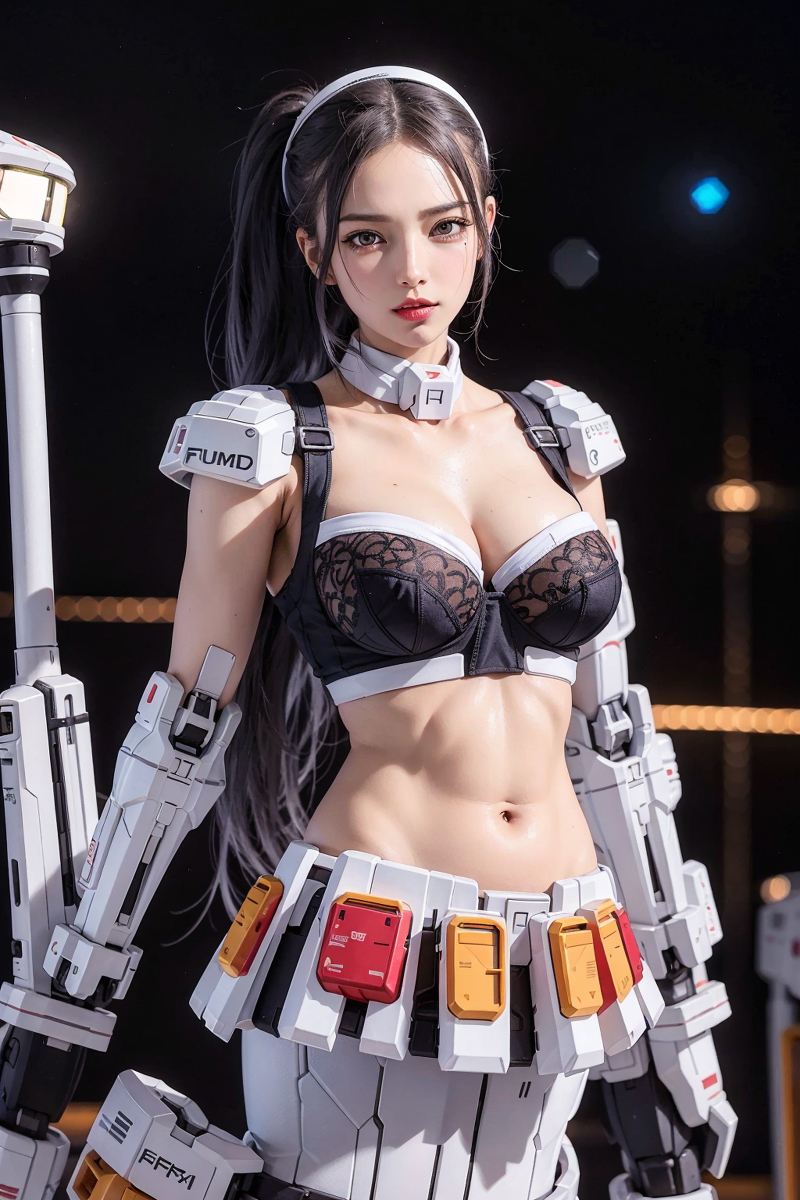 AI生成美女~機甲娘