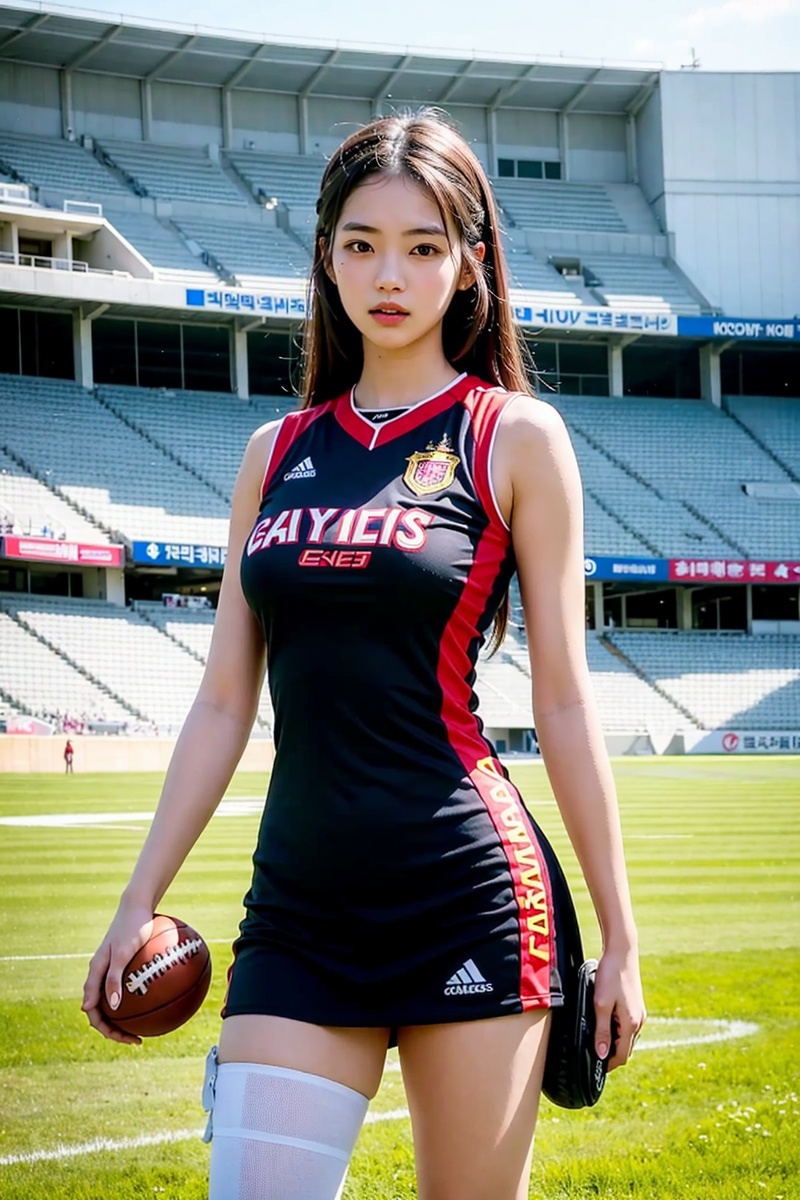 AI生成美女~體育 の女子
