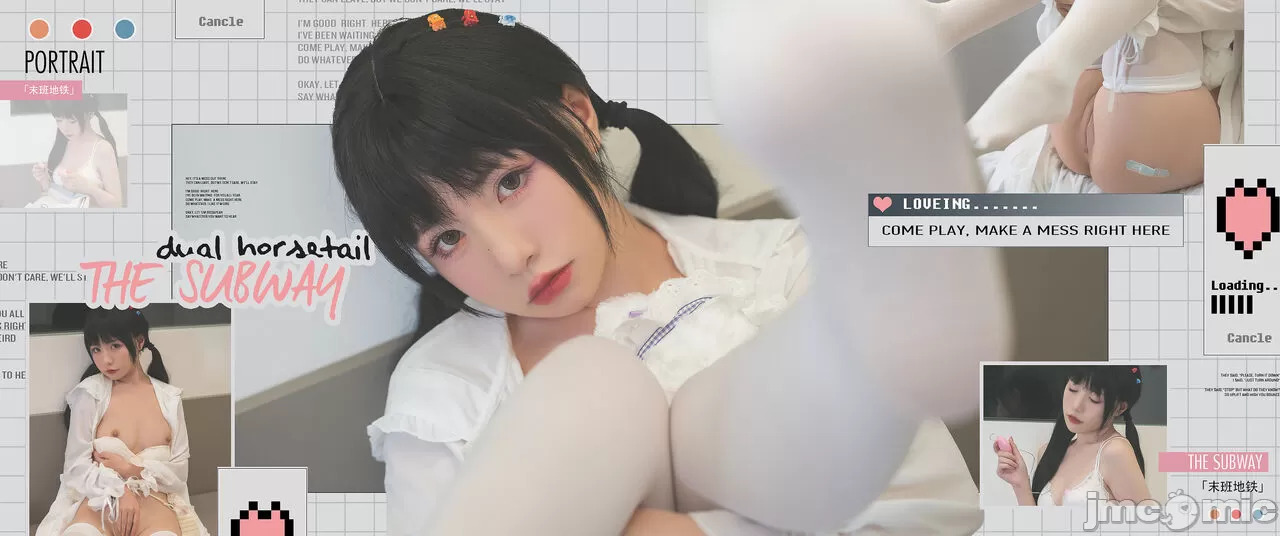 爆機少女喵小吉 - 末班地鐵 - 貼圖 - 清涼寫真 -