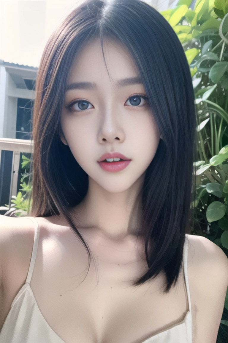 AI生成美女~盛顏(長髮)-Gorgeous appearanc