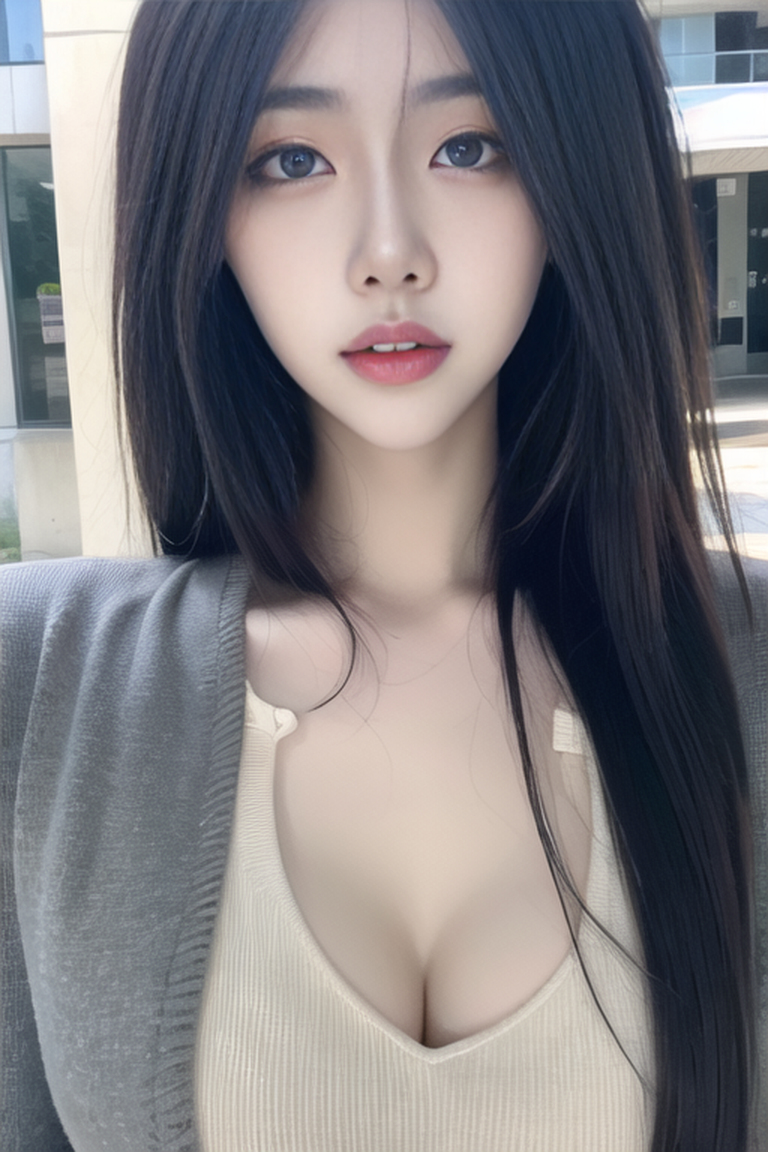 AI生成美女~盛顏(長髮)-Gorgeous appearanc