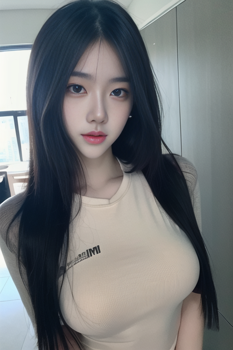 AI生成美女~盛顏(長髮)-Gorgeous appearanc