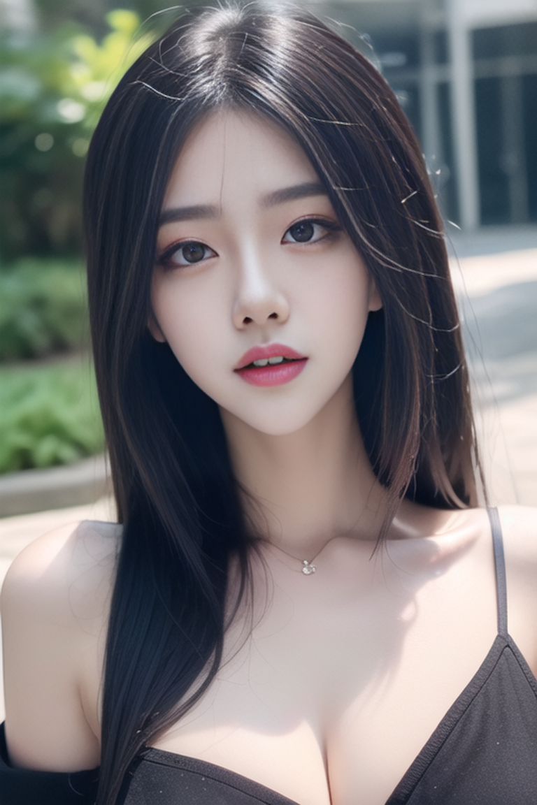 AI生成美女~盛顏(長髮)-Gorgeous appearanc