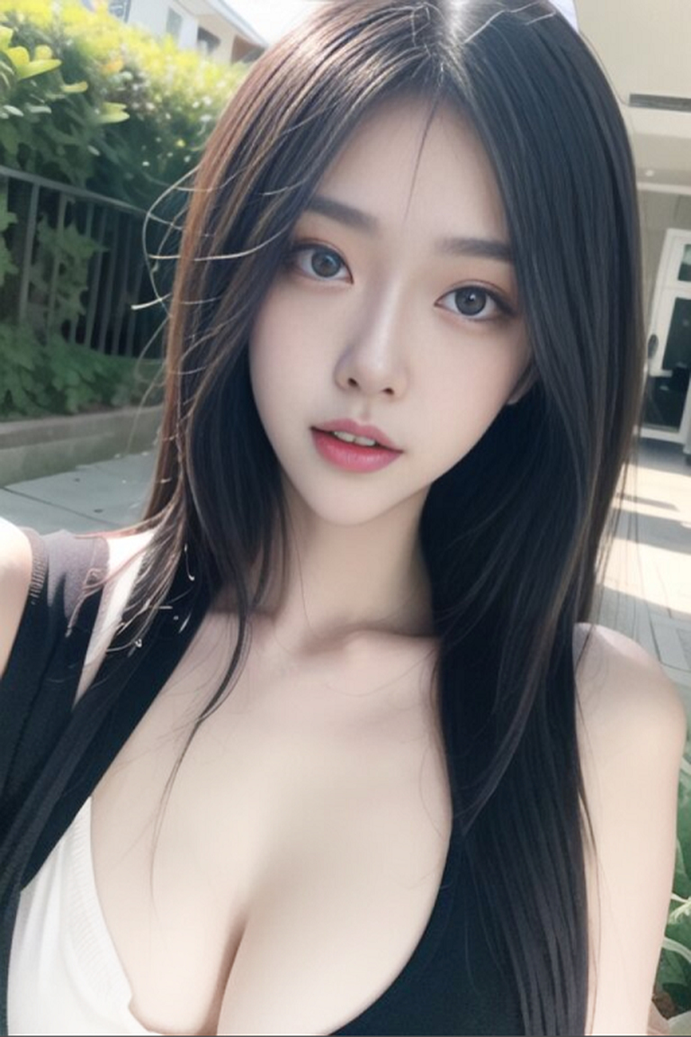 AI生成美女~盛顏(長髮)-Gorgeous appearanc