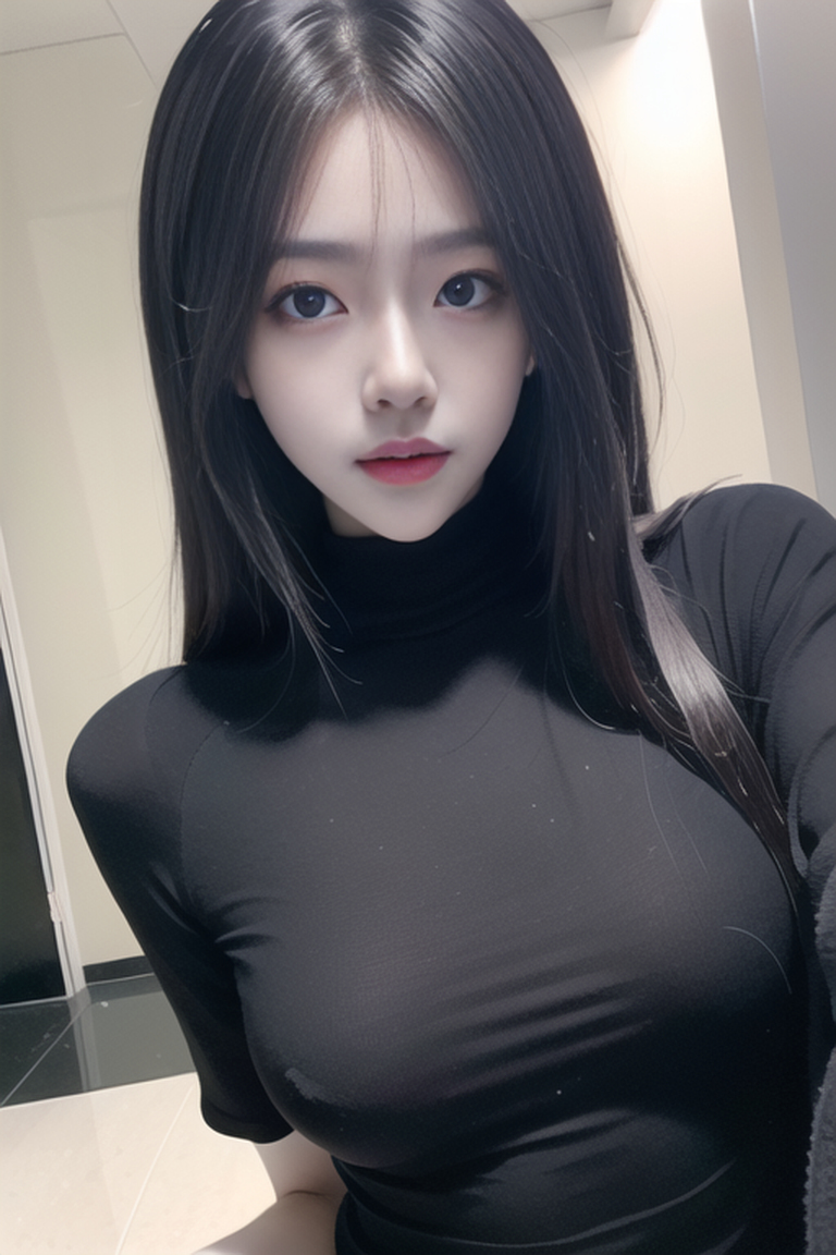 AI生成美女~盛顏(長髮)-Gorgeous appearanc