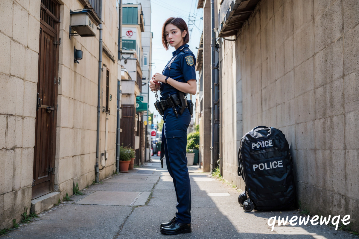 AI生成美女~Police
