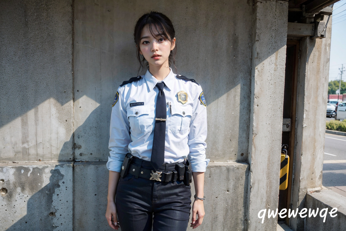 AI生成美女~Police