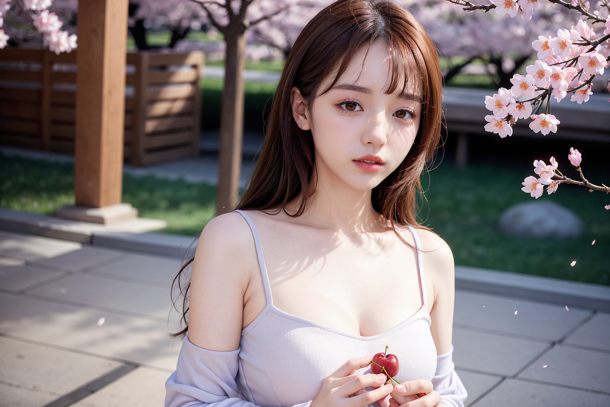 AI生成美女~春の日