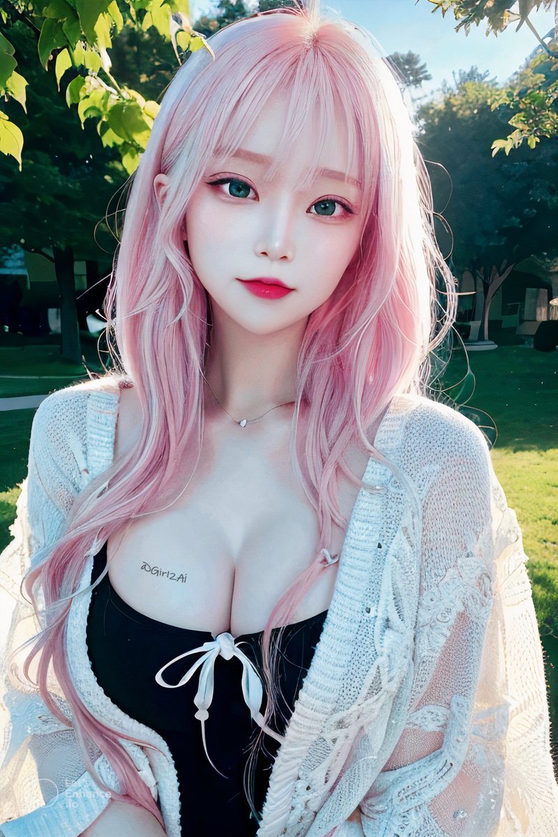 AI生成 紅髮AI美女