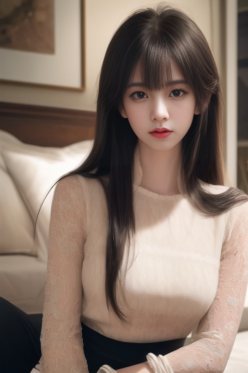 AI Generates Beauty ~ Korean High-Colored Girlfriend