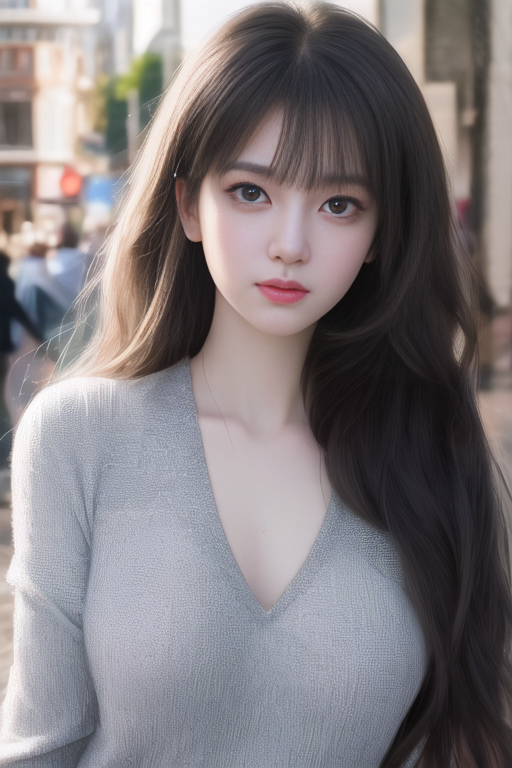AI Generates Beauty ~ Korean High-Colored Girlfriend