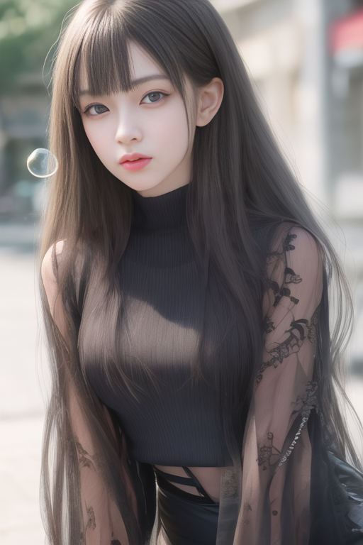 AI Generates Beauty ~ Korean High-Colored Girlfriend
