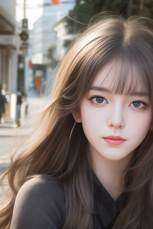 AI Generates Beauty ~ Korean High-Colored Girlfriend