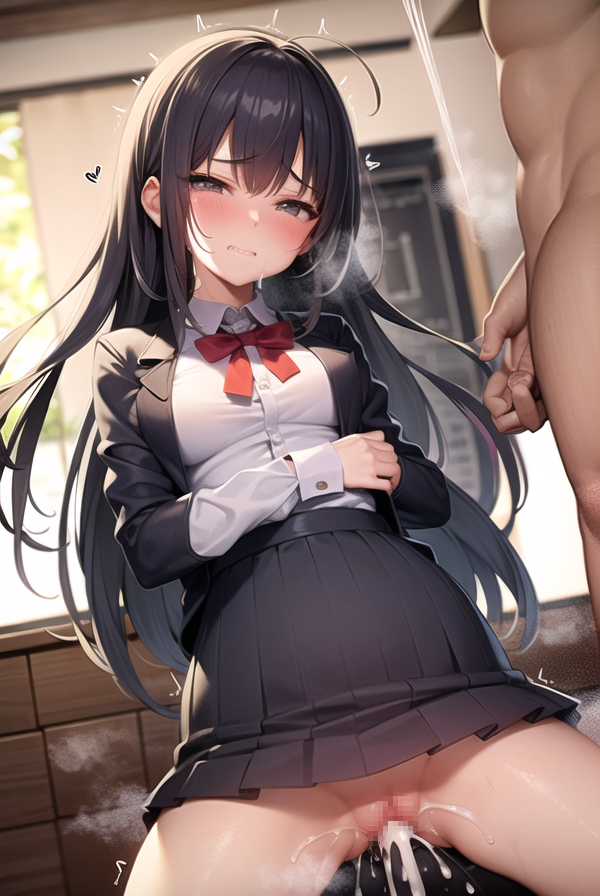 [AI Illustrated Erotic Portrait] Women who● are excited about men's