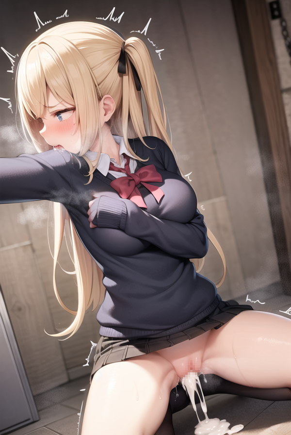 [AI Illustrated Erotic Portrait] Women who are tired of creeping out without