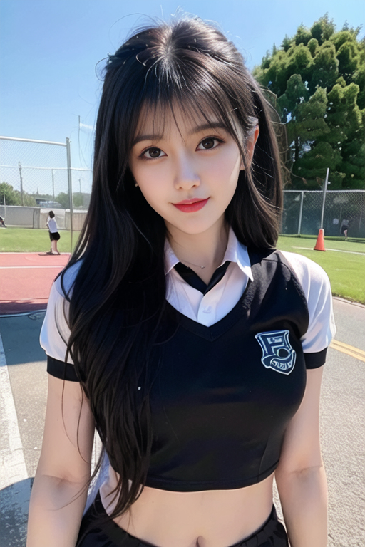 AI Generates Beauty ~ Girlfriend Collection - Sportswear