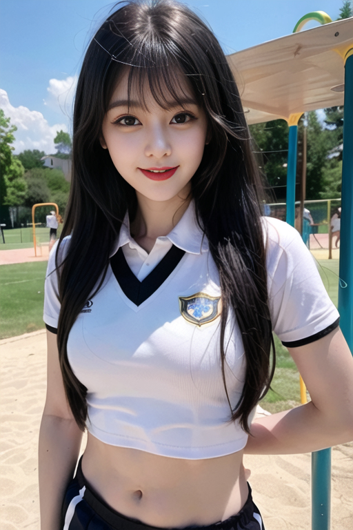 AI Generates Beauty ~ Girlfriend Collection - Sportswear