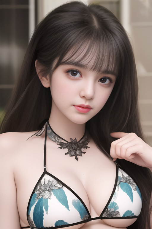 AI generates beauty ~ girlfriend series - BIKINI