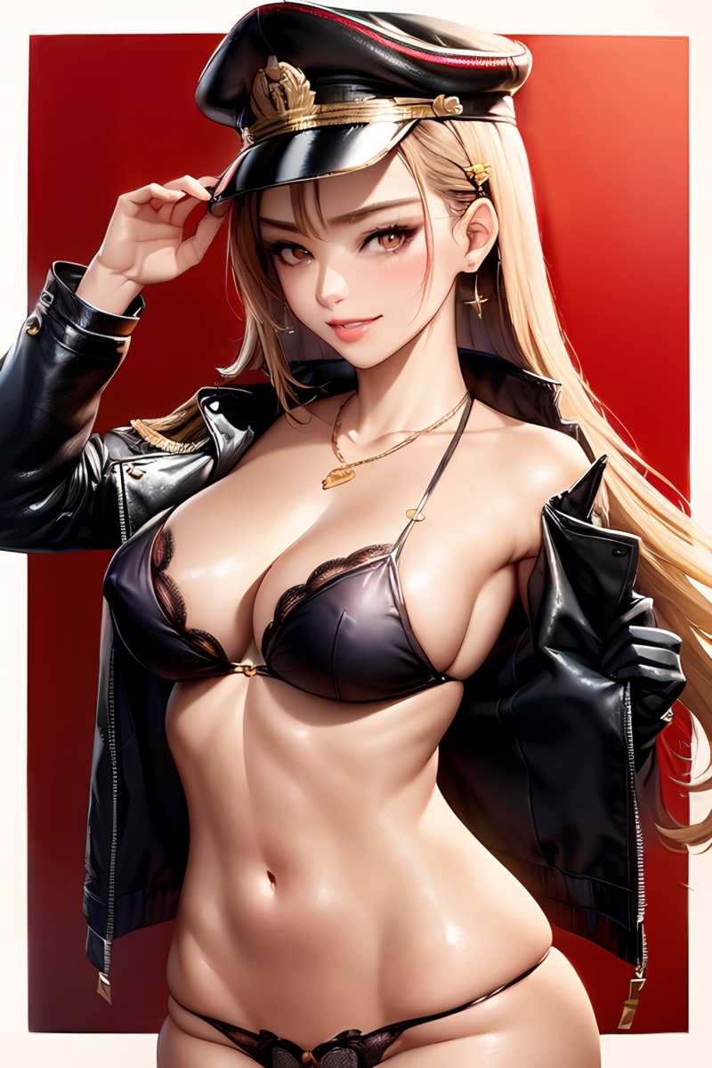 AI generates beauty ~ RTA-military seifuku
