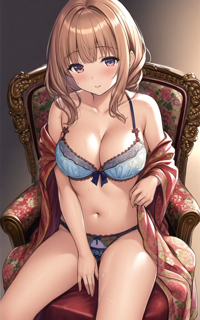 Blonde Girls in Lingerie (AI Generated)