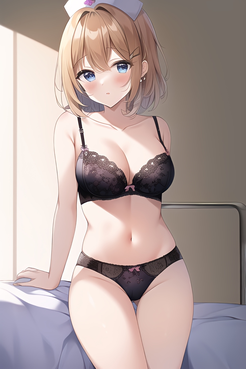 Blonde Girls in Lingerie (AI Generated)