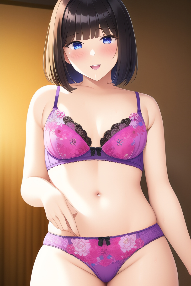 Brunette Lingerie Girls (AI Generated)