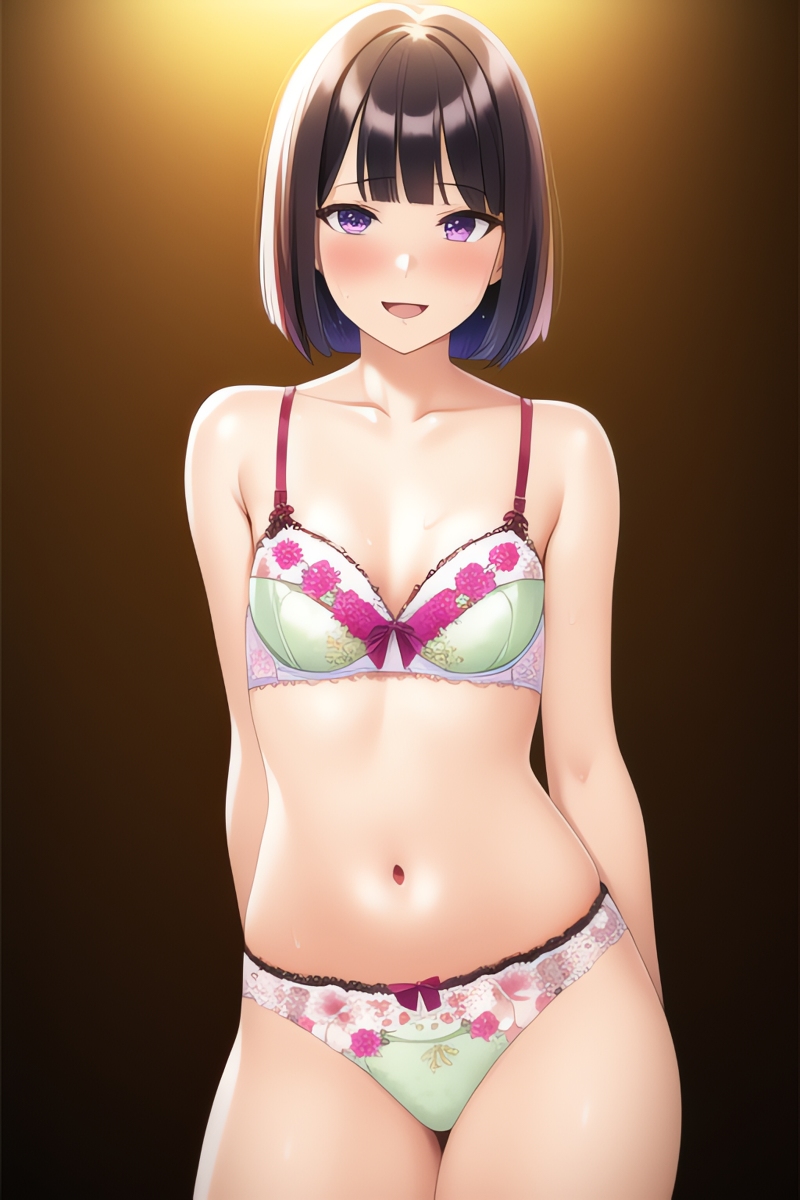 Brunette Lingerie Girls (AI Generated)