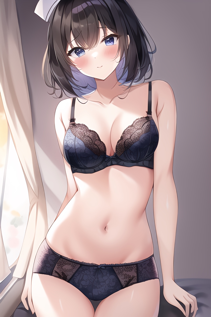 Brunette Lingerie Girls (AI Generated)