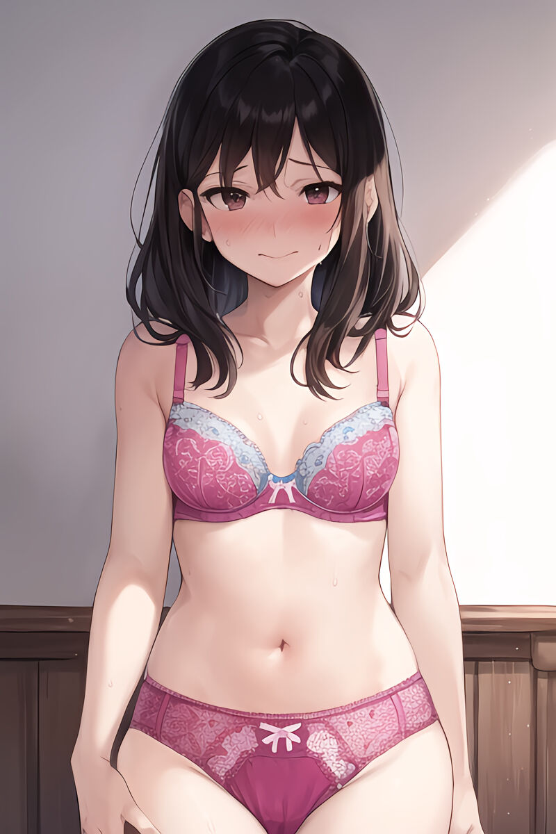 Brunette Lingerie Girls (AI Generated)