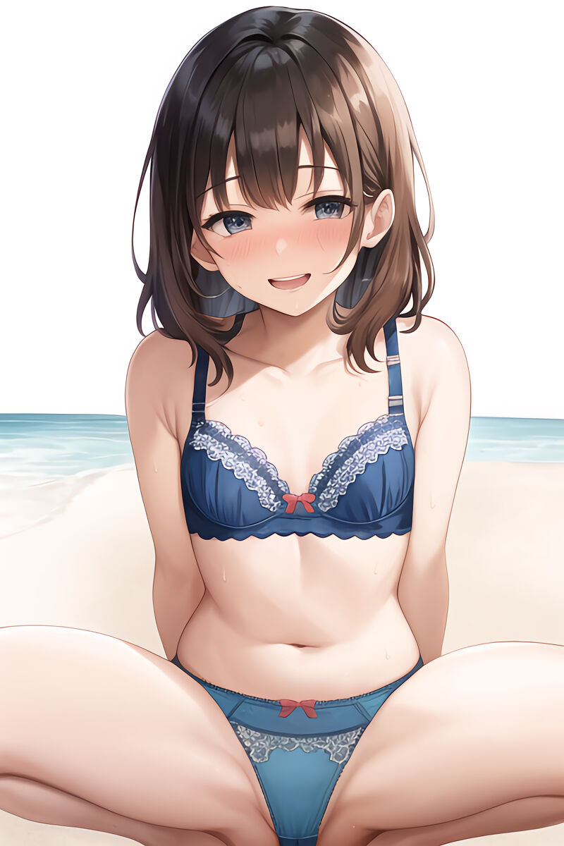 Brunette Lingerie Girls (AI Generated)