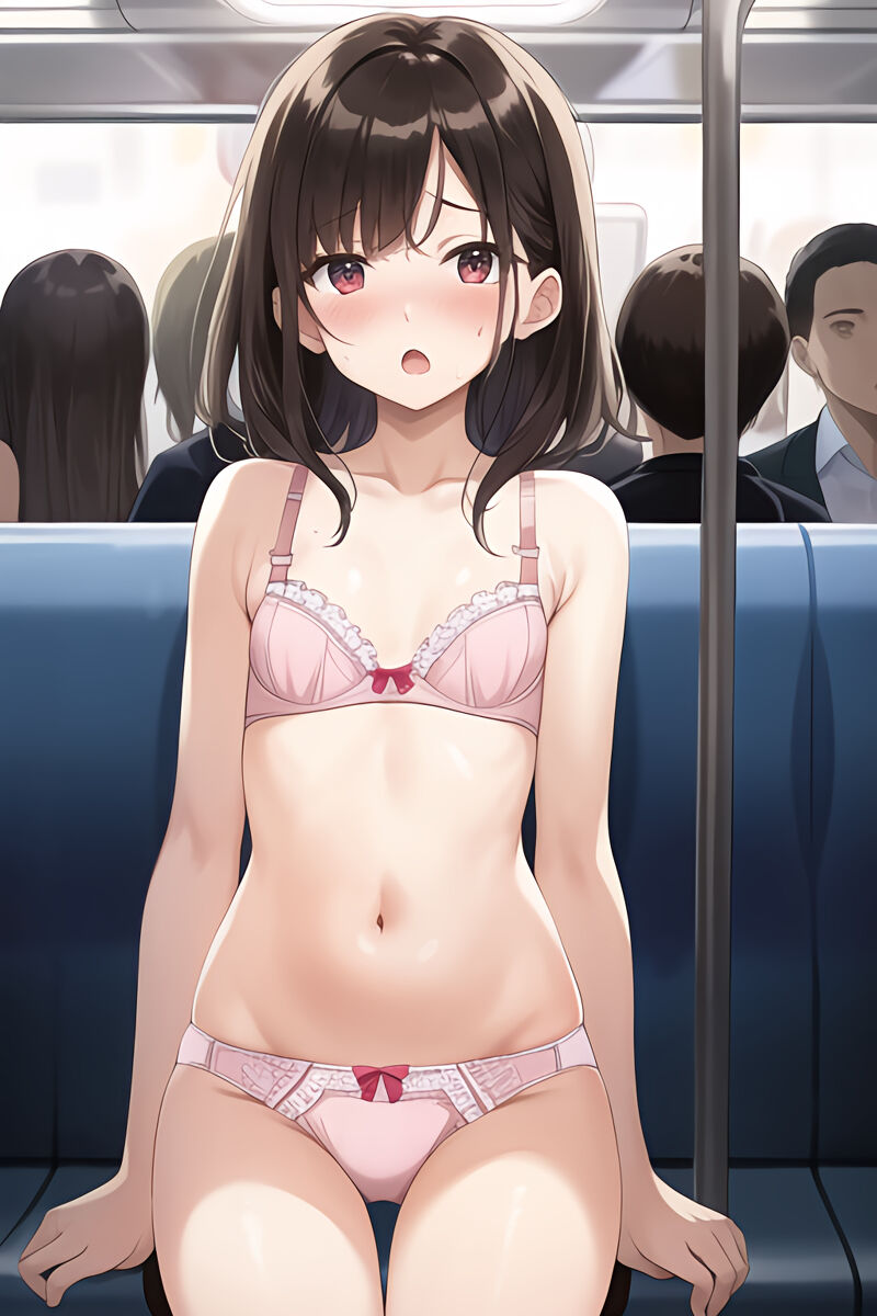 Brunette Lingerie Girls (AI Generated)