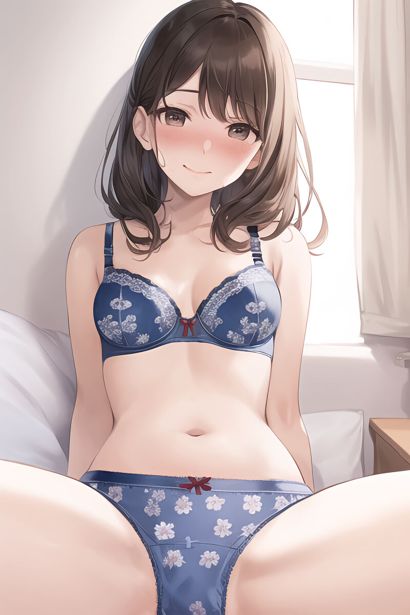 Brunette Lingerie Girls (AI Generated)