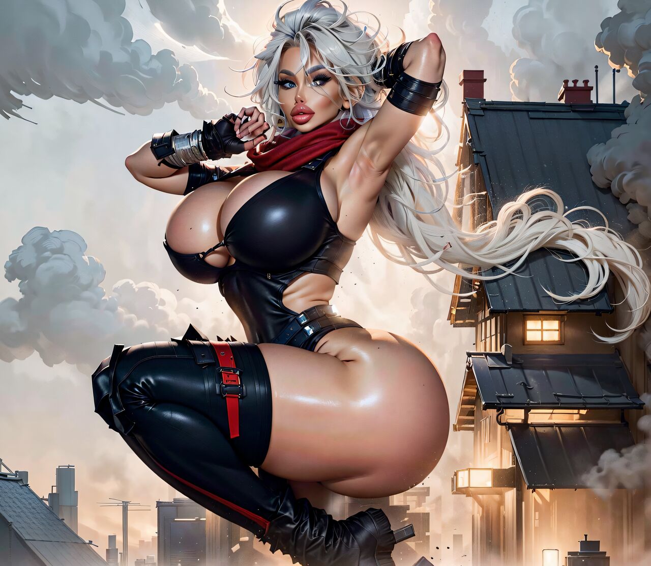 (AI Generated) Bimbos II by caphalorthrow
