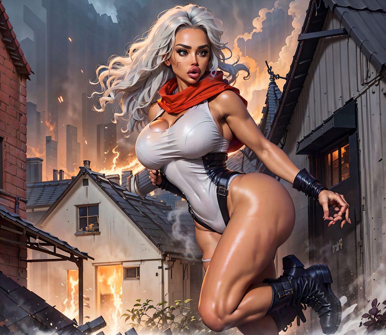 (AI Generated) Bimbos II by caphalorthrow