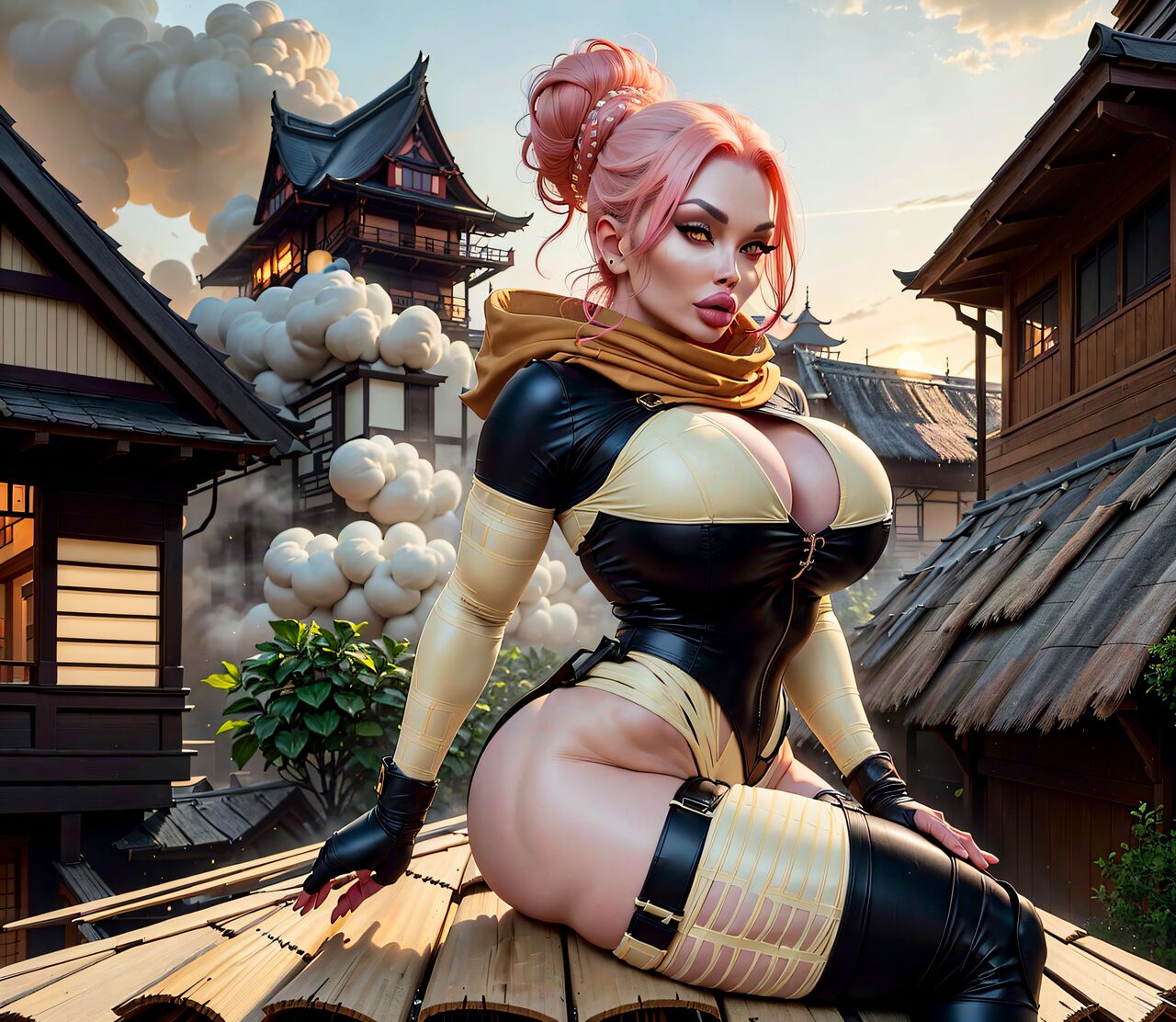 (AI Generated) Bimbos II by caphalorthrow