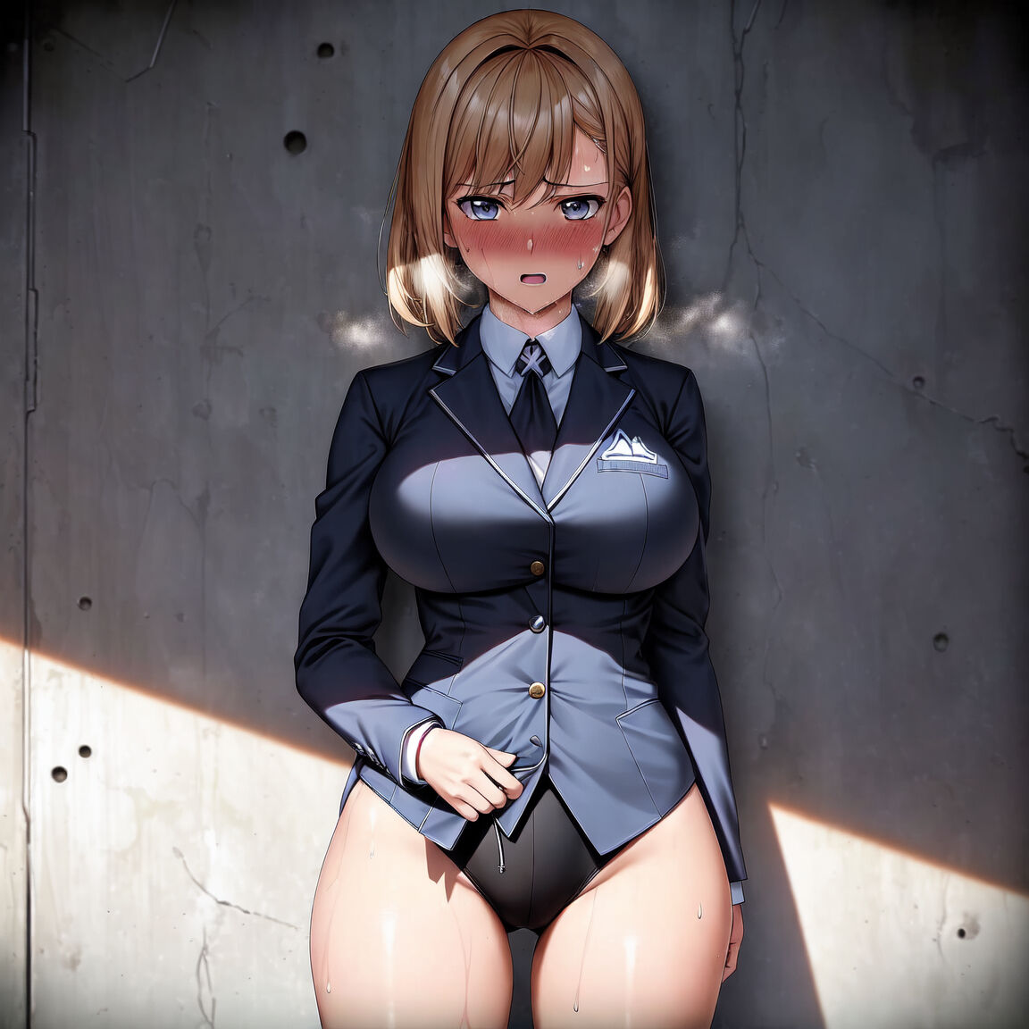 Girls Showing Panties (AI Generated)