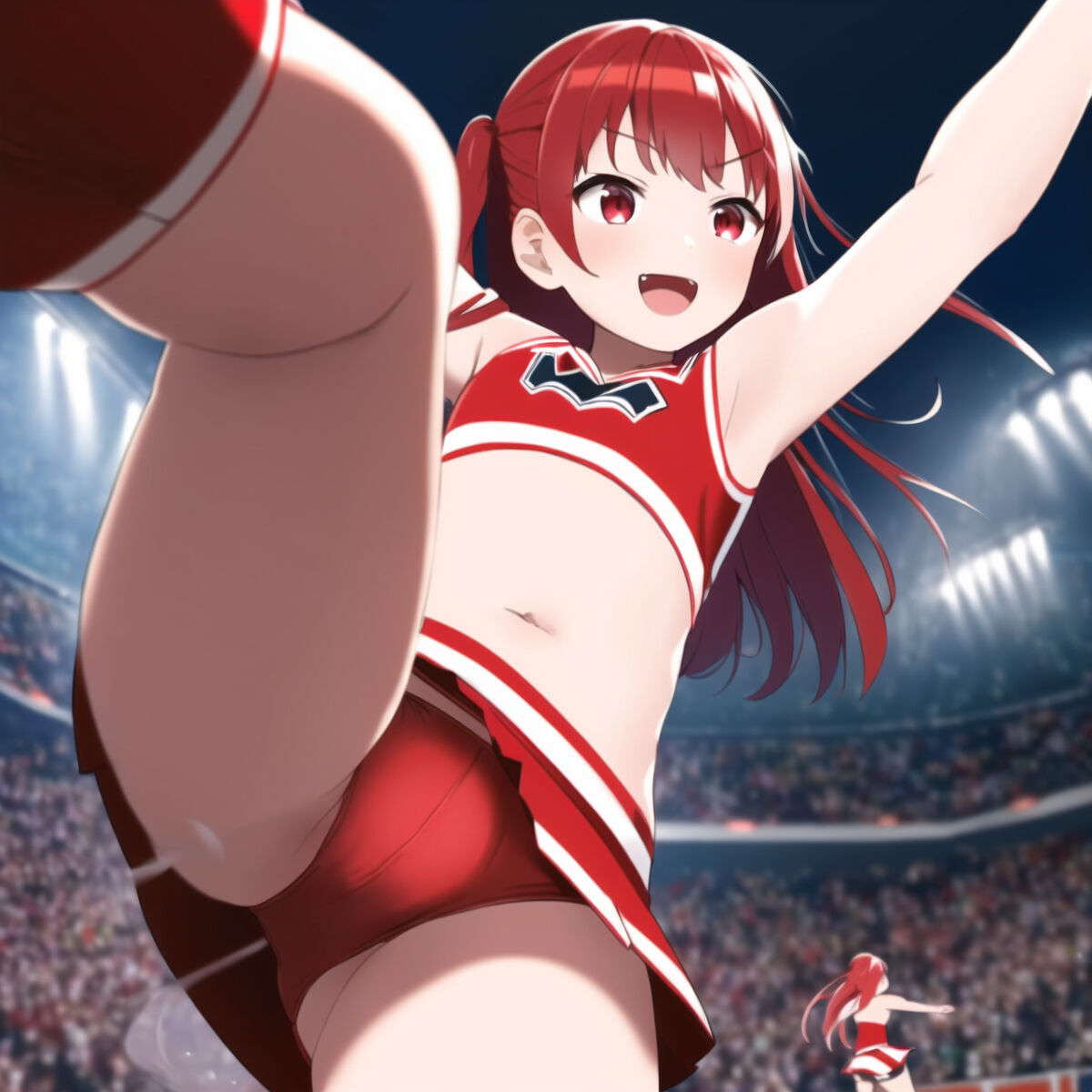 Girls Showing Panties (AI Generated)