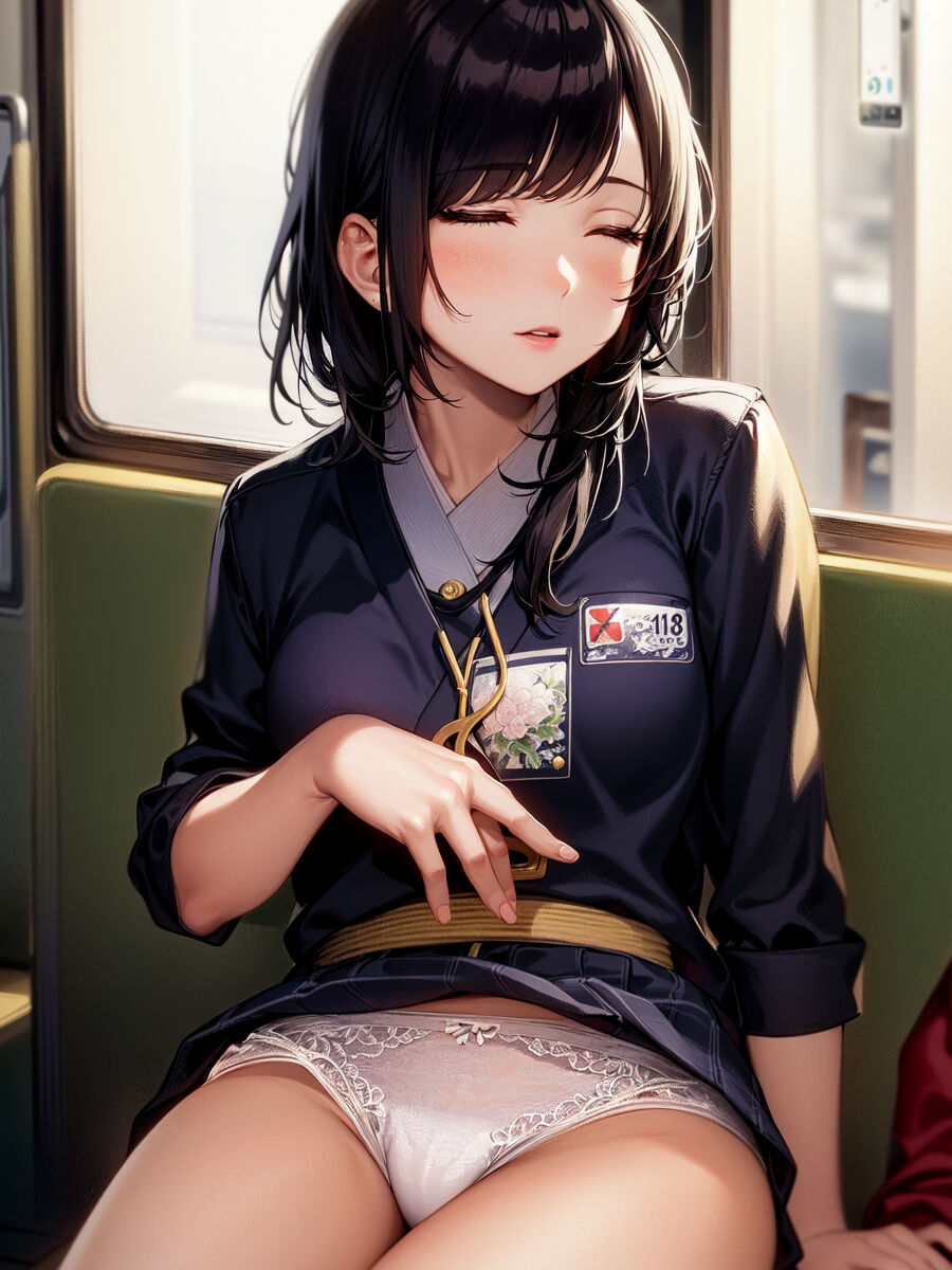 Girls Showing Panties (AI Generated)